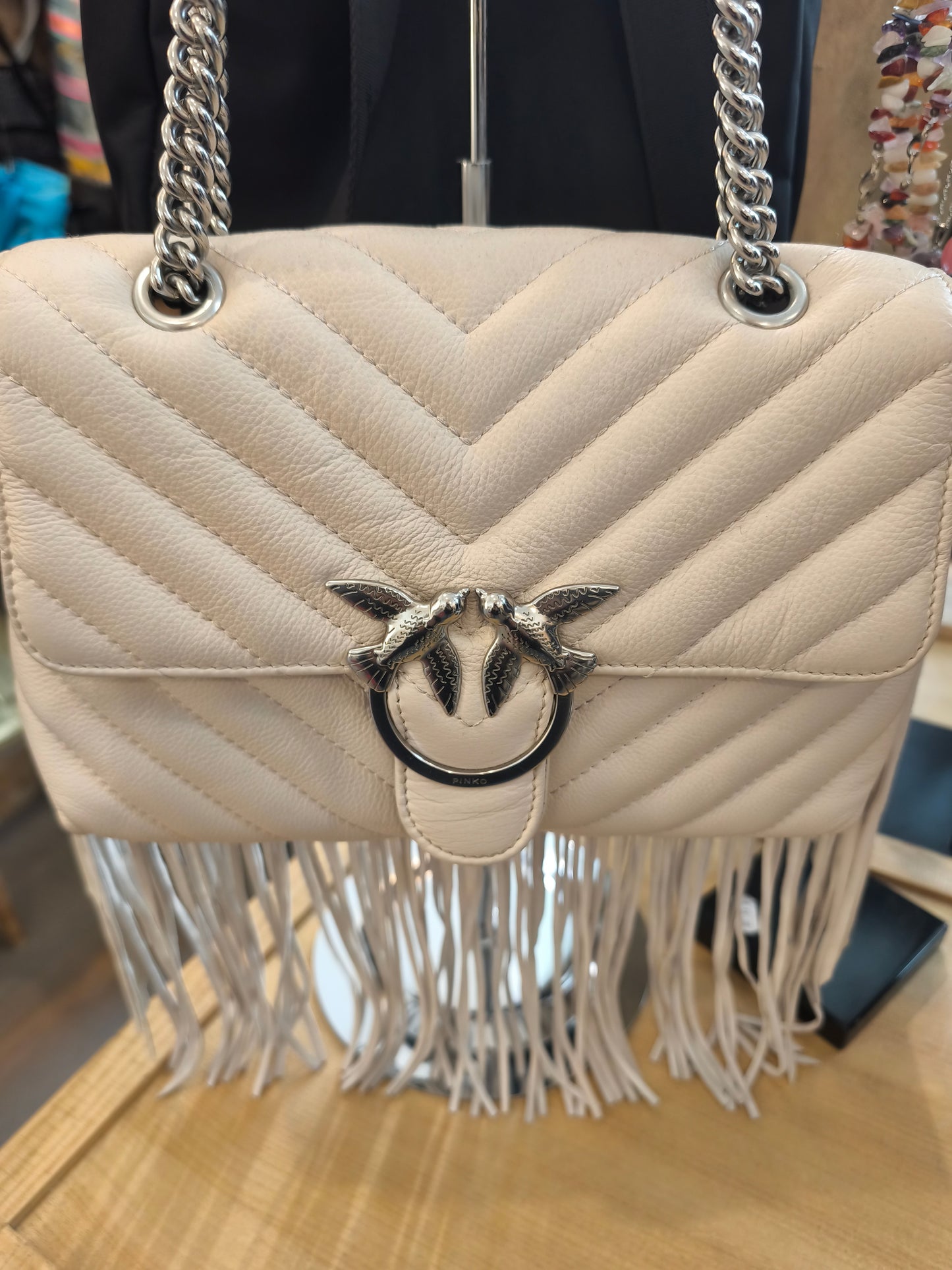 Sac Pinko franges